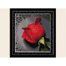 Набор для вышивания крестиком "Красная роза" H023-1